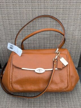 Coach Madison East West Satchel (25166) With Crossbody Strap NWT
